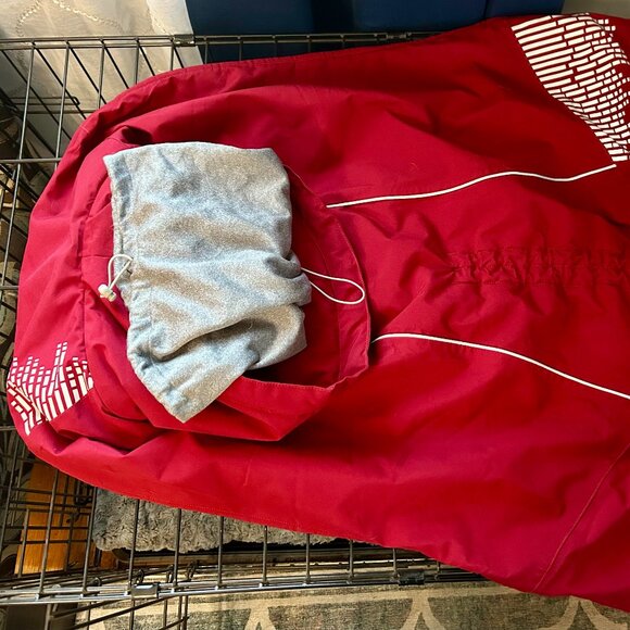 Hurtta Extreme Warmer Dog Winter Jacket, Red, 22 in - Picture 5 of 10